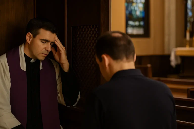 Como confessar para o padre