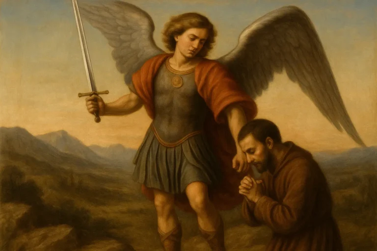 Coragem com São Miguel Arcanjo