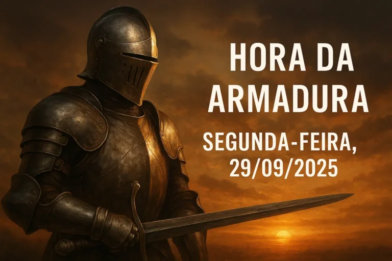 Hora da Armadura – Segunda-feira, 29/09/2025