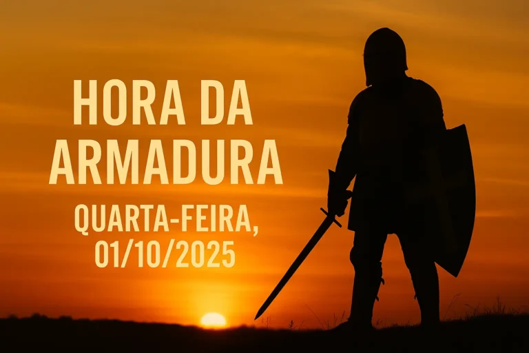 Hora da Armadura – Quarta-feira, 01/10/2025