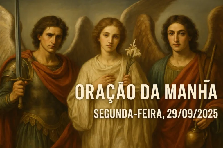 Oração da Manhã – Segunda-feira, 29/09/2025