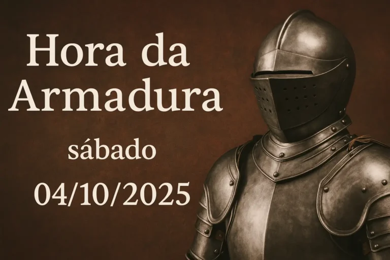 Hora da Armadura – Sábado, 04/10/2025