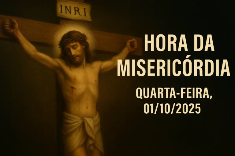 Hora da Misericórdia – Quarta-feira, 01/10/2025