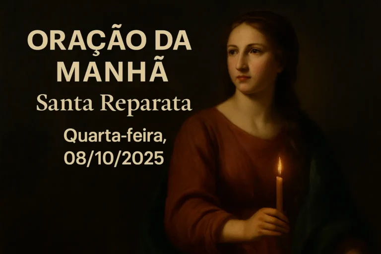 Oração da Manhã – quarta-feira, 08/10/2025